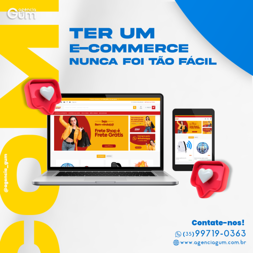 Ter um e-commerce nunca foi tão fácil!